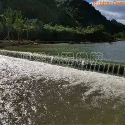 Rubber dam customized flood control emergency water barrier dam water-filled rubber flood control sub-embankment integral slope rubber dam