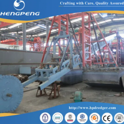 Custom Built China Chain Bucket Gold Mining Dredger for Specific Mining Needs