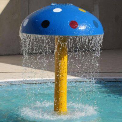 Factory Price Reliable Fiberglass Swimming Pool Water Park Play Equipment Water Park Mushroom For Sale photo-5