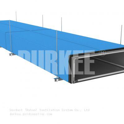 Pre-insulated Air Sock Duct Reduction of Cooling Heating Losses Rubber Plastic Composite Insulated Fabric Air Duct