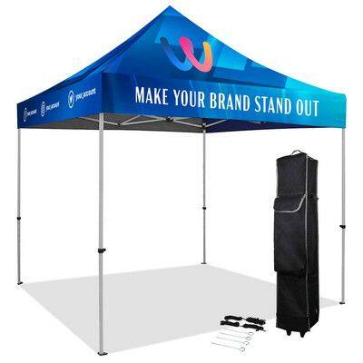 10ft *10ft Full Color 600D Canopy Tent With Hex 40mm Alu Frame photo-2
