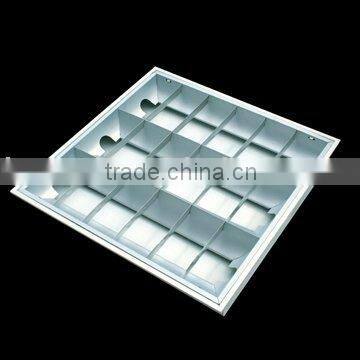 Recessed Fluorescent Grid Light / Grille lamp Fixture