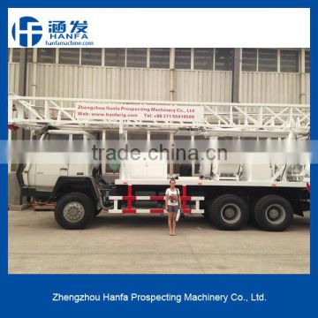 most popular in the market HFT600ST core drilling rigs for geological survey