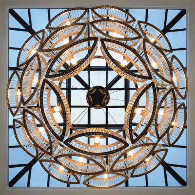 Custom Luxury hotel lobby chandeliers modern venetian chandeliers