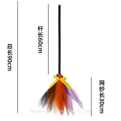 Wholesale Kids Witch Brooms - Halloween Detachable Props for Cosplay Parties