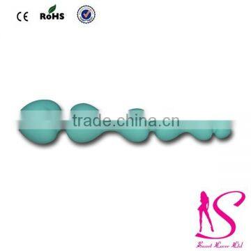 2016 Silicone anal butt plug/anal beads Pure Silicone Anal Beads Anal Chain for Beginners