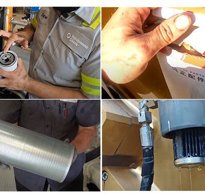 OEM Fuel Filter for SANY SY 215 Diesel Excavator Spare Parts for Engine Protection photo-5