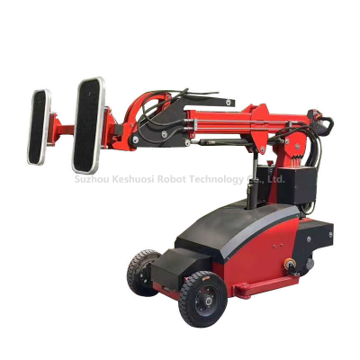 SOVE Large Glass Electric Suction Cup Cart Push-Type Rotating Installation for Home Use Condition New