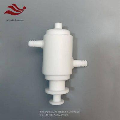 Ptfe Jacketed Syringe, Ptfe Thermostatic Sampler With Jacketed Barrel, Resistant to Strong Corrosion