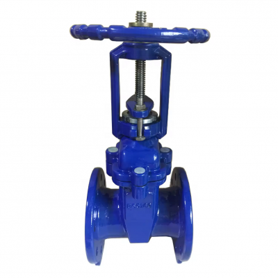 DIN 3352 F4 F5 PN16 Flange Ggg50 Ductile Iron OS&Y Rising Stem Gate Valve Resilient Seat Sluice Gate Valve