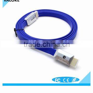 Valore Flat 4K H-DMI Cable 1.8m/3m (V-AV1070) photo-2