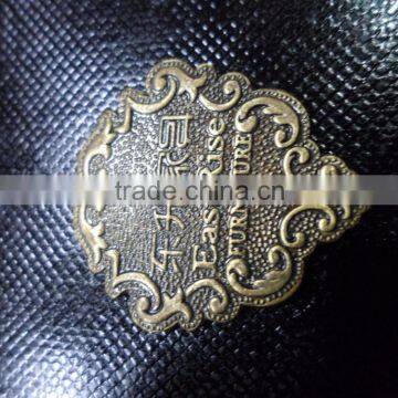 2015 Fashion Custom Company Brand Metal Letters Tag Accessories photo-3