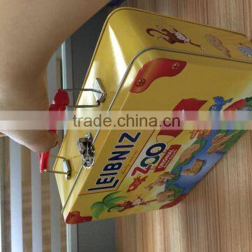 Gift Tin Boxes With Handle,cute Tin Case for Kids,walmart Gift Tin Boxes photo-3