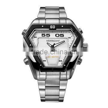 2015 top sales Newest design colors Stainless steel custom sport watch
