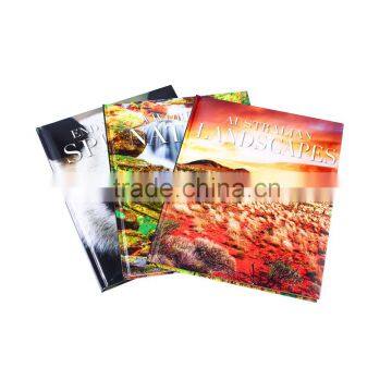 Custom high quality printed packaging hardcover book printing