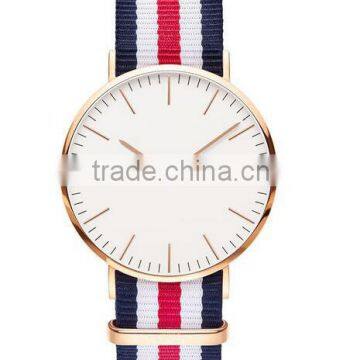 2016 Latest Vintage Nylon Strap Stainless Steel Men Watches Quality Choice photo-4