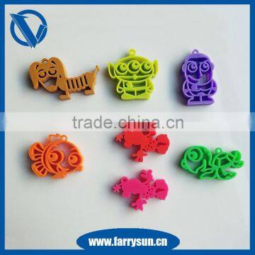 2015 Particular Small Silicone Keychains/ Charms Pendants/ Pierced Pendants photo-5