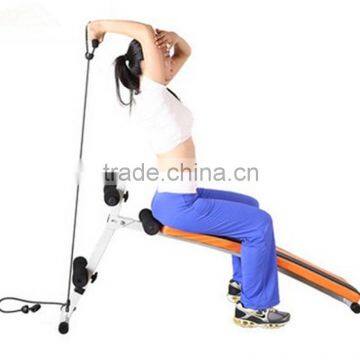 Sit up Bench With Rope Use in Fitness Equipment photo-1