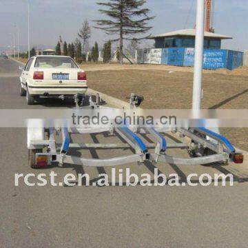 Double jetski trailer