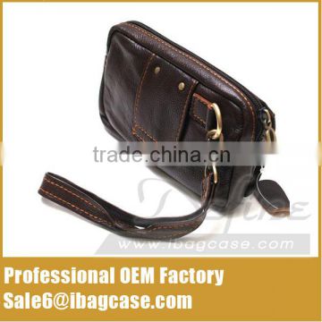 New Mens Leather Waist Packs Bag Wallet Purse Pouch