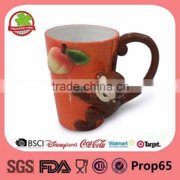 Monkey easter 3D animal mug wholesale                        
                                                                                Supplier's Choice