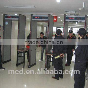 Security 6 Zones Walk Through Metal Detector Gate MCD-300 in Dubai Used for Airport / Station