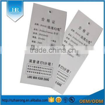 Paper Hang Tags Printed on Two Sides for Clothing Tag Price photo-4