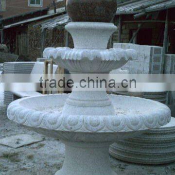 natural stone garden water fountain