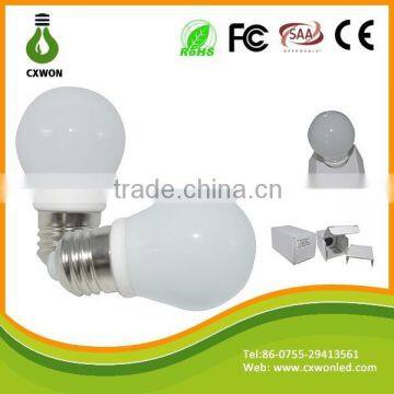 High Quality AC85-265V SMD2835 Non-dimmable E27 3w Ceramic Led Bulb photo-2
