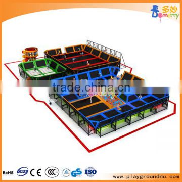 2016 Guangzhou most famous manufacturer indoor trampoline playground