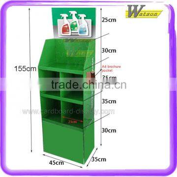 Cardboard display stand sprayer display floor display