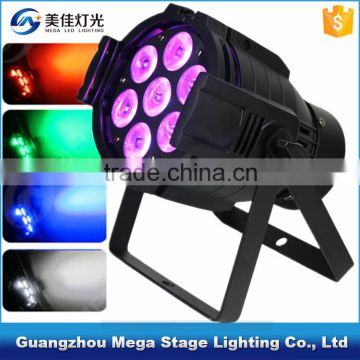 4in1 led dj stage lighting 7 pcs 10w 4 in 1 mini led par light