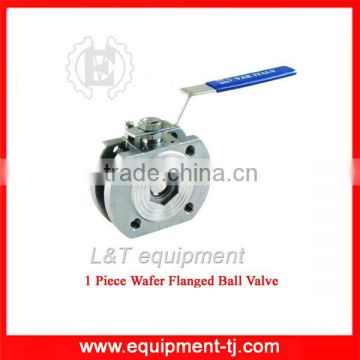 1 Piece Wafer Flanged Ball Valve