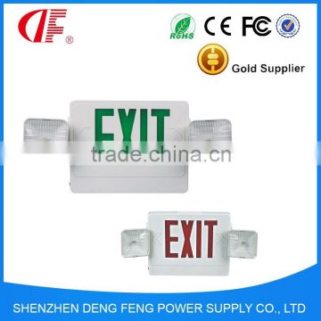 Emergency light CE RoHS SAA 3 Years Warranty LED Exit Sign light IP33 Emergency LED Exit light