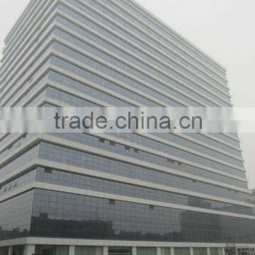 15-19mm oversize tempered glass curtain wall for buildings