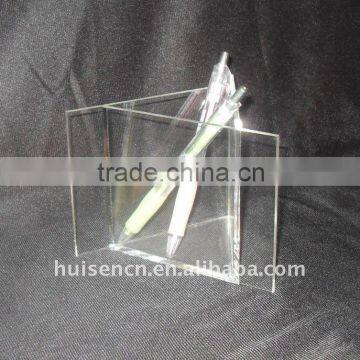 Clear acrylic brush pen holder