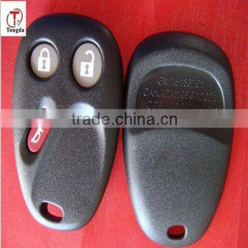 Tongda key shell. high quality 3 button remote control shells for Buick & G-M