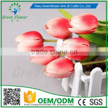 2016 Wholesale Multicolor 20" Real Touch Latex PU Artificial Flowers for Home Wedding Bridal Decoration photo-2