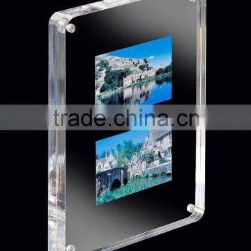 Customized Rectangle Magnetic Acrylic Photo Frame for Picture photo-2
