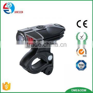 high lumen USB rechargeable bicycle head light / bike front light