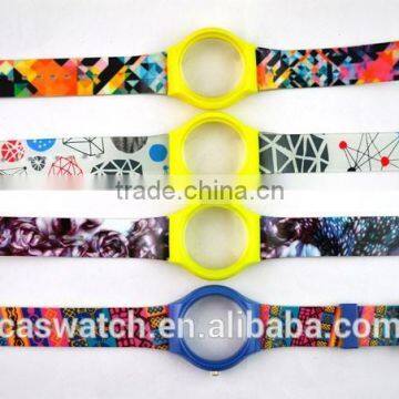 2015 Hot Colorful Silicone Watch strap