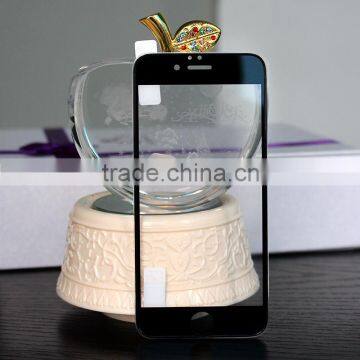 Screen Black Printing 3d FULL COVER Silicone Edge Screen Protector for Iphone 7 Tempered Glass Supplier's Choice photo-4