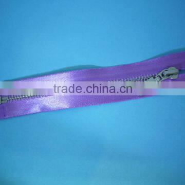 5# nickel teeth with satin tape open end