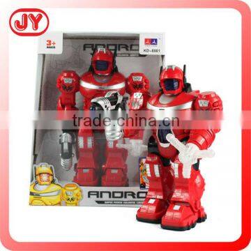 Multifunctional battery operated robot with light&sound