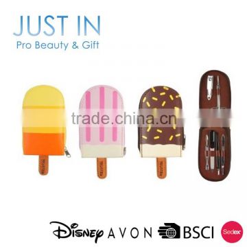 New Hot Selling 6pcs Ice Cream Mini Cheap Manicure Set,Personalized Professional Nail Kits And Accessories                        
                                                Quality Choice