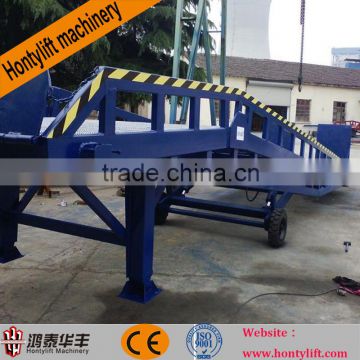 12ton mobile loading yard ramp for sale forklift loading ramps with CE certificate