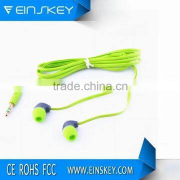 2015 New Products 3.5mm earphone with carry case For Laptop computer MP3 MP4 Moblie Phone