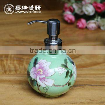 Fancy Ceramic hotel Dispenser for liquid soap