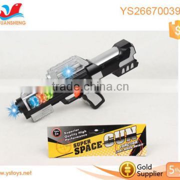 Festival play toy multifunction toy black plastic gun