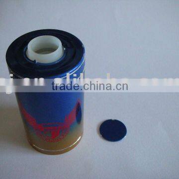 Top-opening aluminium-plastic vodka bottle cap